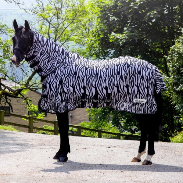 Marwell Zebra Print Fly Rug