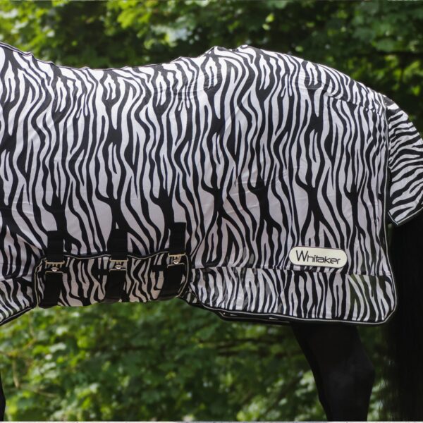 Marwell Zebra Print Fly Rug - Image 3