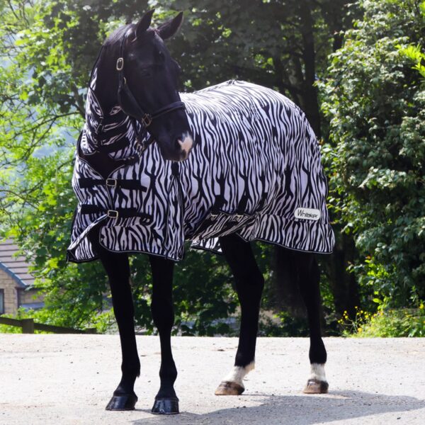 Marwell Zebra Print Fly Rug - Image 6